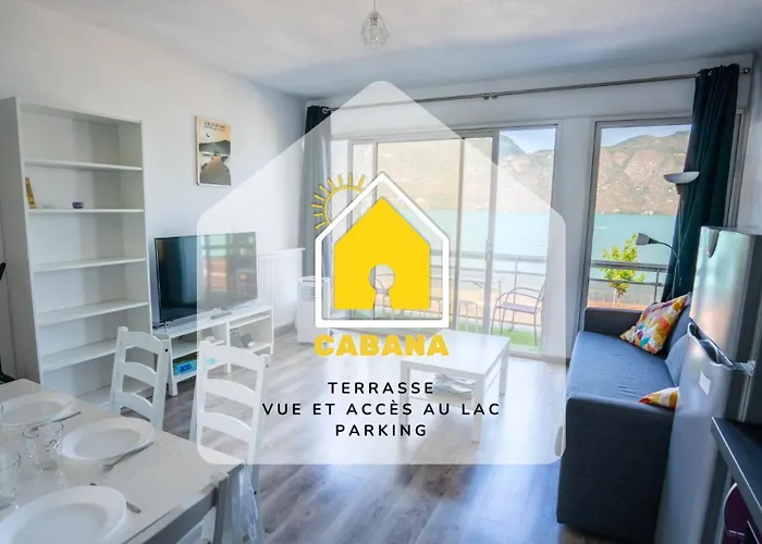 Cabana & Fenetre Sur Lac - Terrasse & Parking